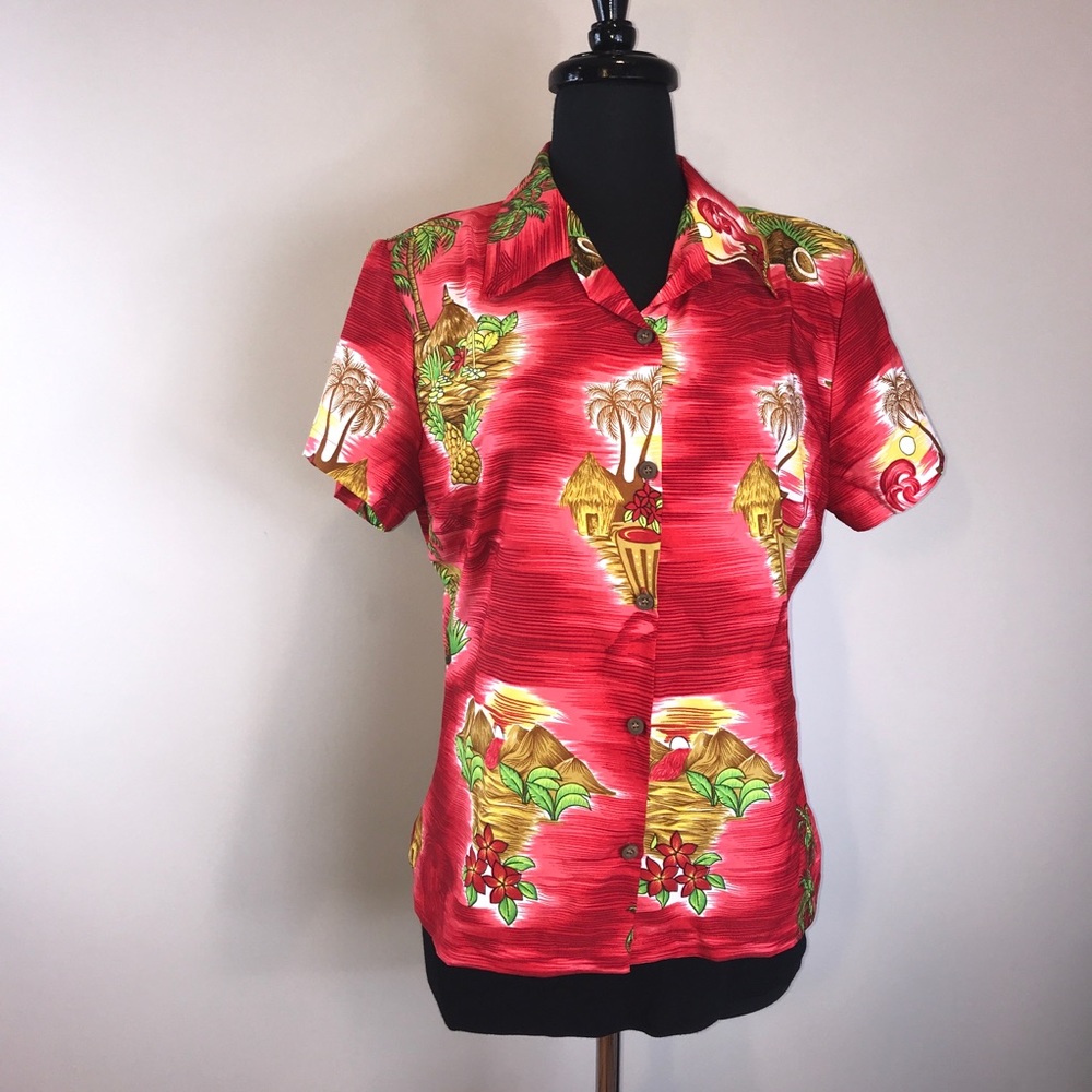 Aloha Hawaii button down shirt